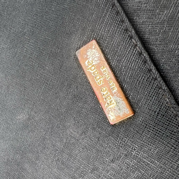 Kate spade small chain clutch black leather - Picture 7 of 9